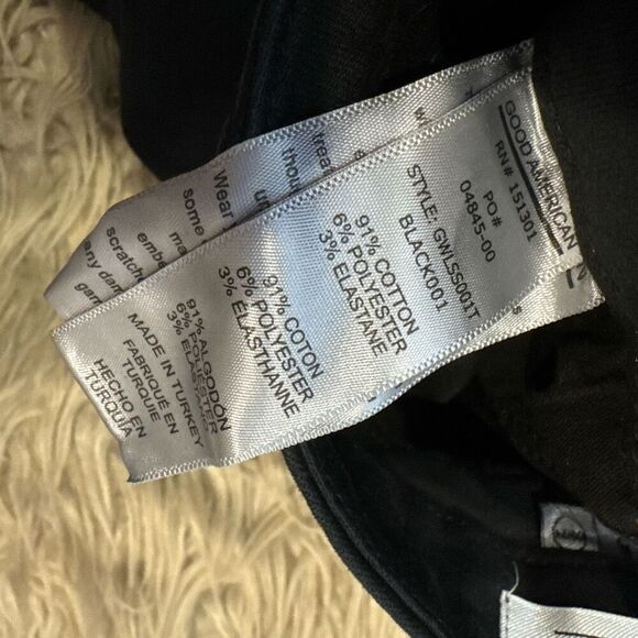 Good American good waist crop jeans size 00/24 - Picture 3 of 5